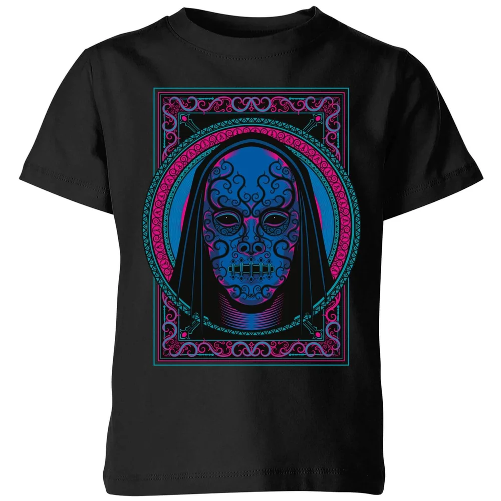 Harry Potter Death Mask Kids' T-Shirt - Black - 3-4 ans Image 1