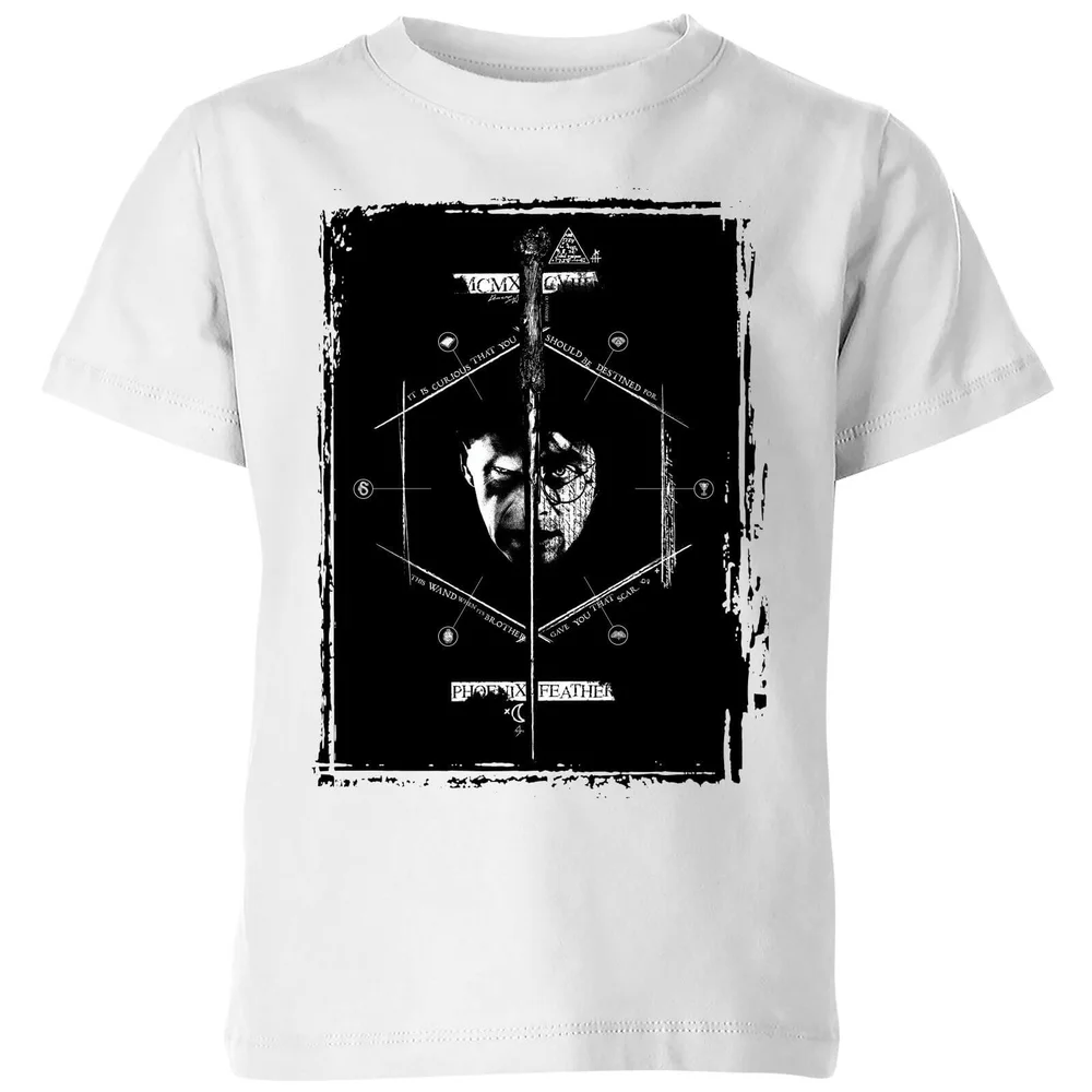 Harry Potter Harry Voldemort Wand Kids' T-Shirt - White - 3-4 ans Image 1
