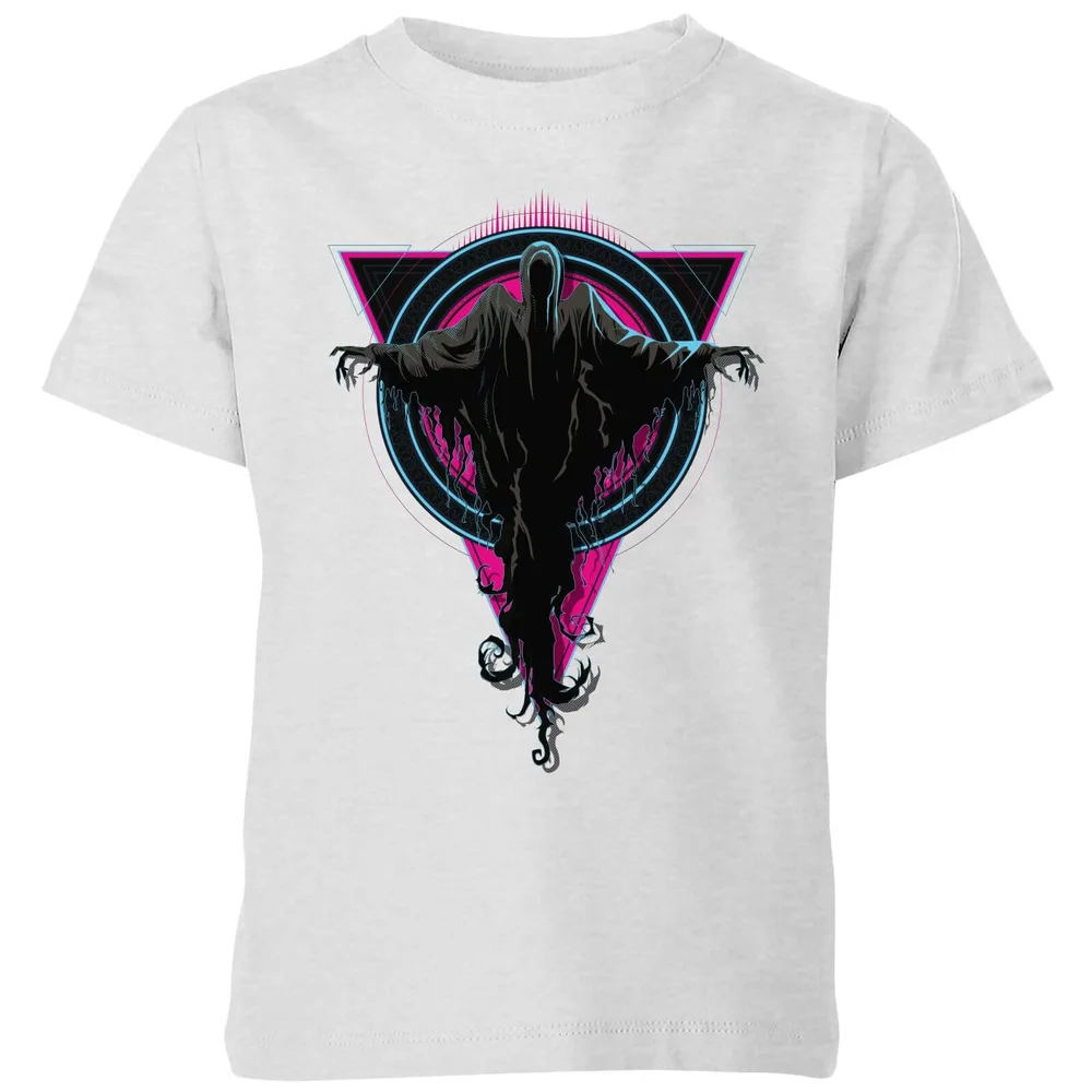Harry Potter Dementor Neon Kids' T-Shirt - Grey - 3-4 ans Image 1