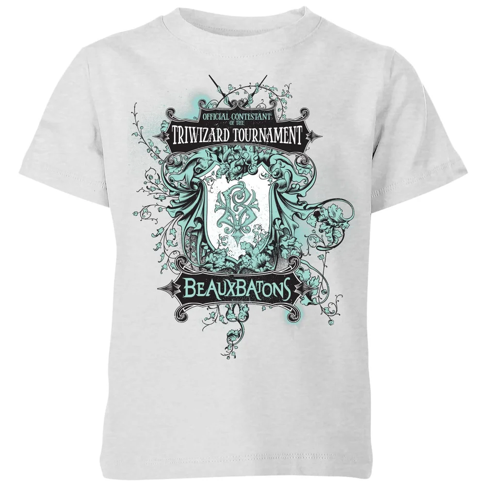 Harry Potter Triwizard Tournament Beauxbatons Kids' T-Shirt - Grey - 3-4 ans Image 1