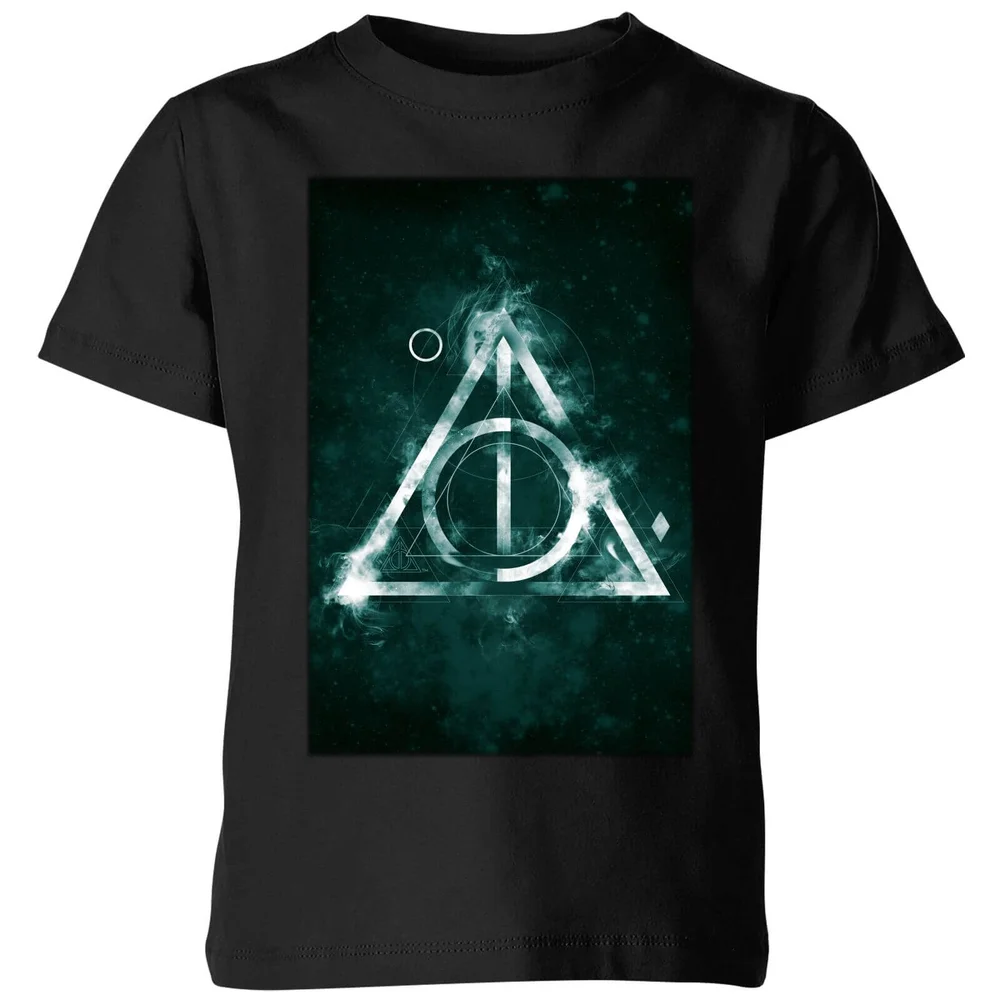 Harry Potter Hallows Painted Kids' T-Shirt - Black - 3-4 ans Image 1
