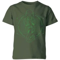 Harry Potter Morsmordre Dark Mark Kids' T-Shirt - Forest Green