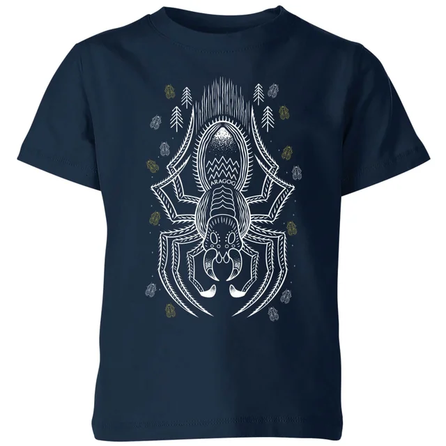 Harry Potter Aragog Kids' T-Shirt - Navy