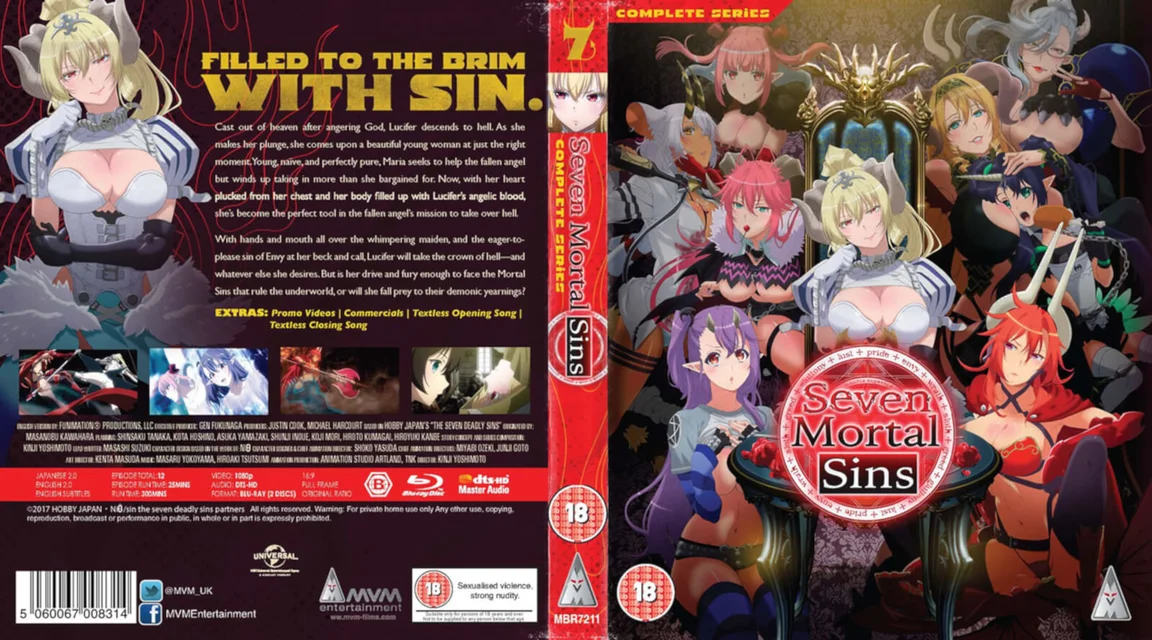 Collection Seven Mortal Sins