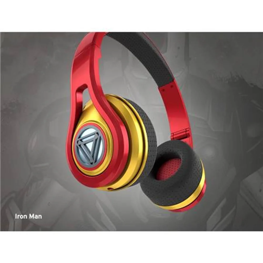SMS Audio Marvel Avengers Headphones, Collector's Edition - Iron Man Image 1