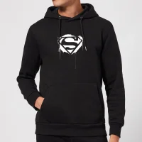 Justice League Graffiti Superman Hoodie - Black
