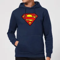 Justice League Superman Logo Hoodie - Navy - undefined undefined