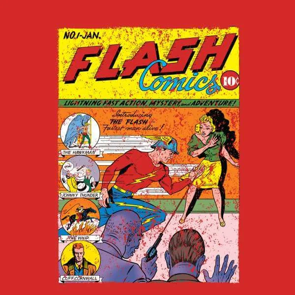 Justice League The Flash Issue One Sweatshirt - Red