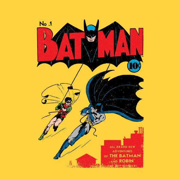 Batman Batman Issue Number One Women's T-Shirt - Yellow