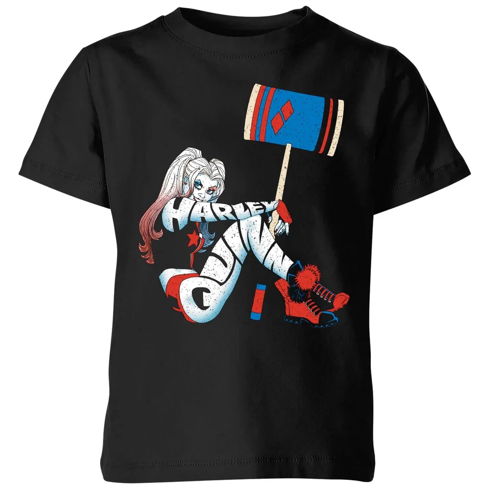 Batman Harley Quinn Kids' T-Shirt - Black - 3-4 ans Image 1