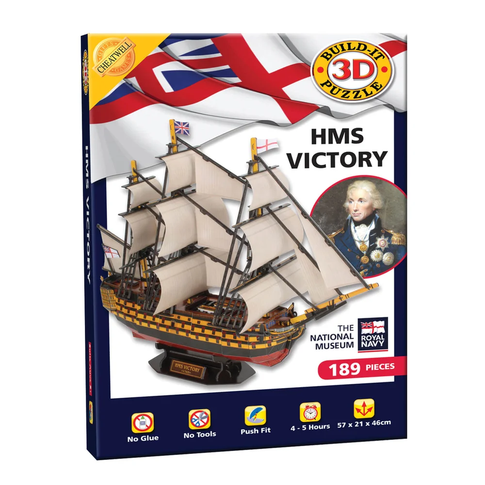 Casse-tête Build it 3D HMS Victory Image 1