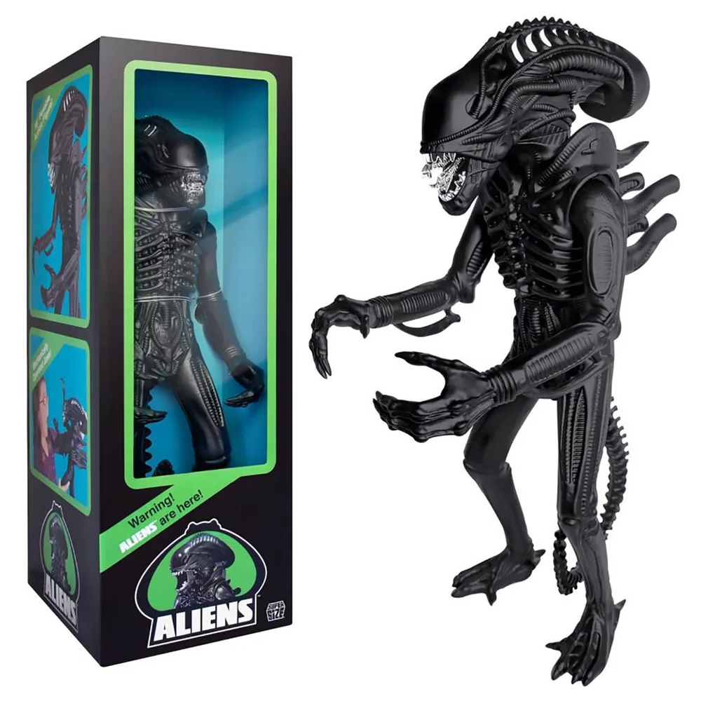 Super7 Figurine Alien Xenomorphe noire classique 46 cm Image 1