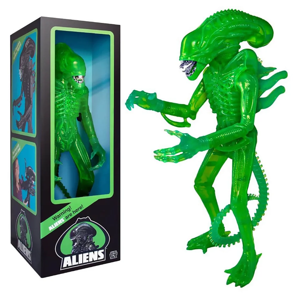 Super7 Figurine Alien Xenomorphe vert acide 46 cm Image 1