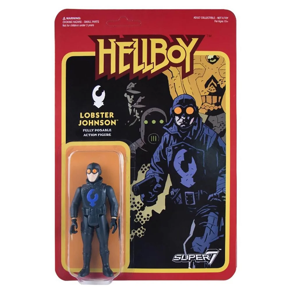 Super7 Hellboy Figurine - Lobster Johnson Image 1