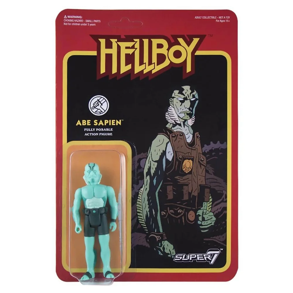 Super7 Hellboy Figurine - Abe Sapien Image 1