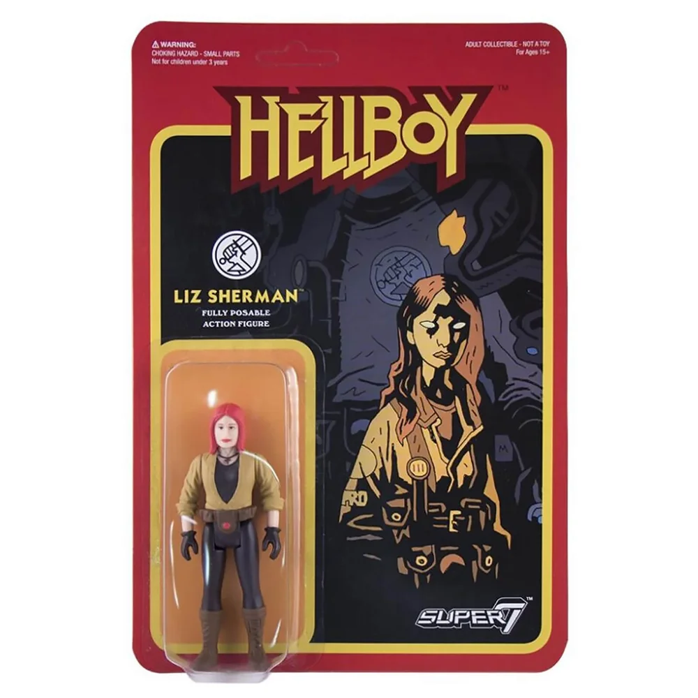 Super7 Hellboy Figurine - Liz Sherman Image 1