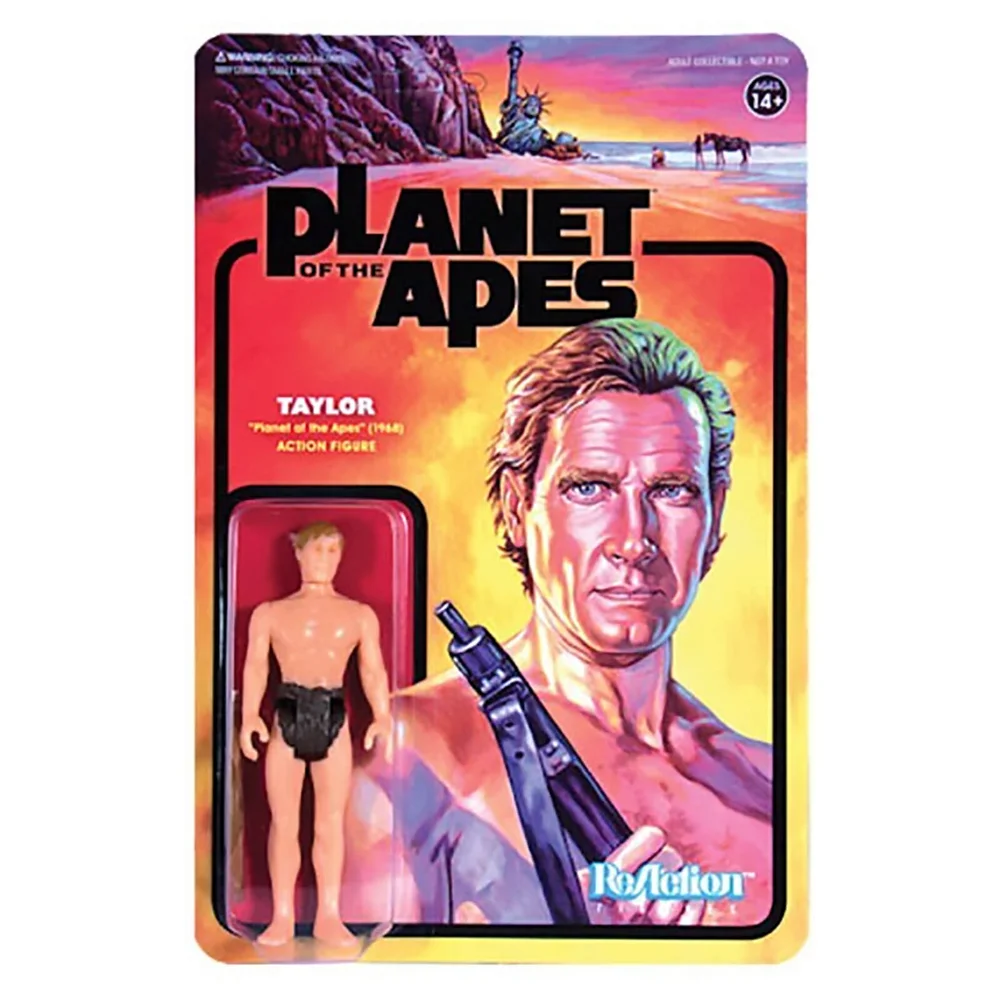 Super7 Figurine ReAction La Planète des Singes General Taylor Vague 1 Image 1