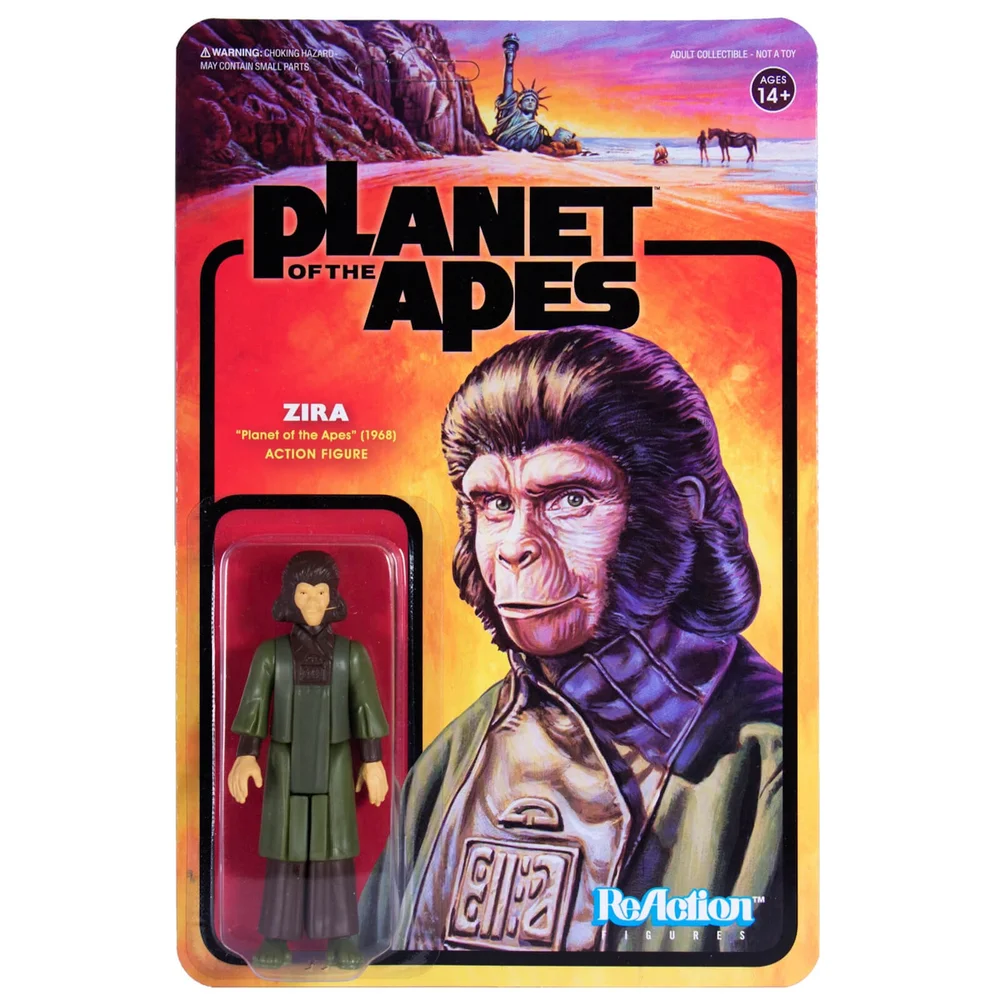 Super7 Figurine ReAction La Planète des Singes Dr Zira Vague 1 Image 1
