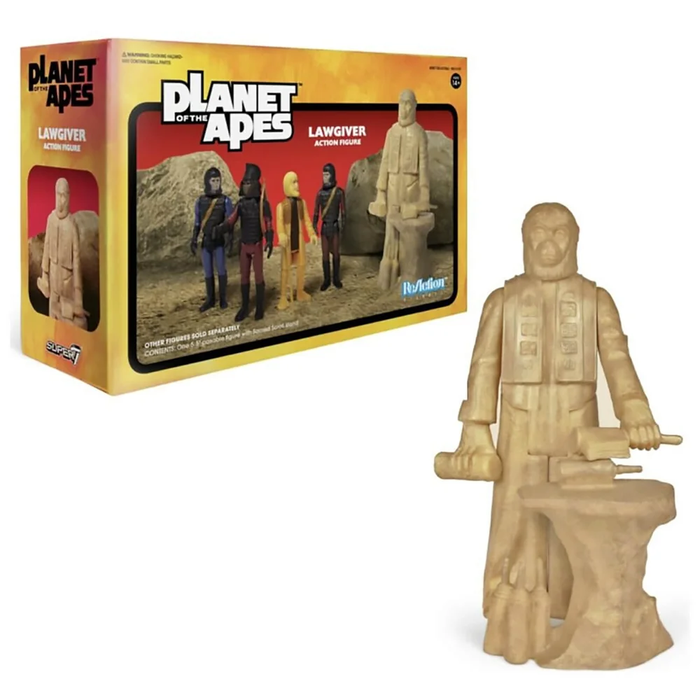 Super7 Planet of the Apes Wave 2 Law Giver Statue ReAction Figure Image 1