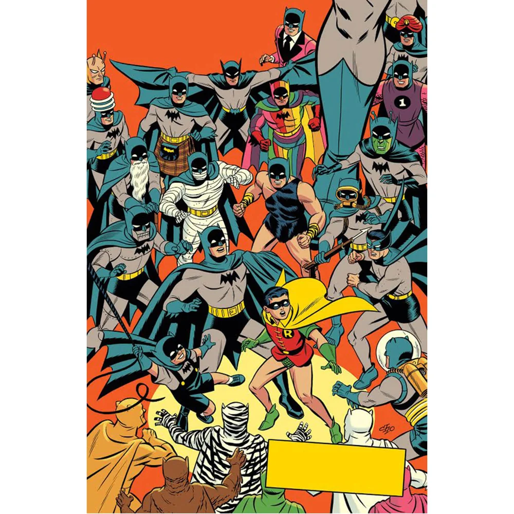 Detective Comics – Batman numéro #1000 – Couverture variante : style années 1950 Image 1