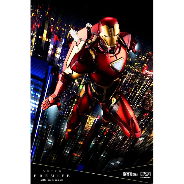 Statuette en PVC Iron Man, échelle 1:10 (25 cm), Marvel Universe ARTFX Premier – Kotobukiya