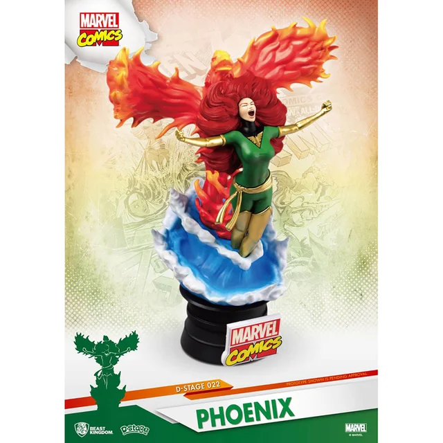 Beast Kingdom Marvel Comics D-Stage PVC Diorama X-Men Phoenix 15 cm