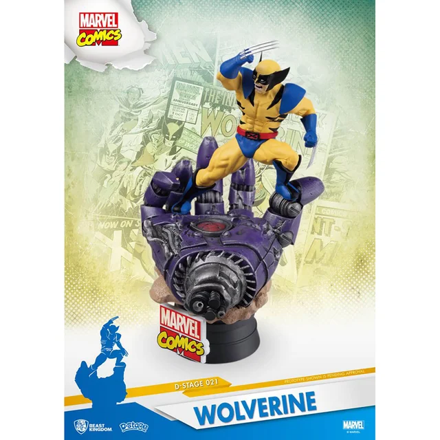 Diorama X-Men Wolverine Beast Kingdom Marvel Comics D-Stage PVC - 15 cm