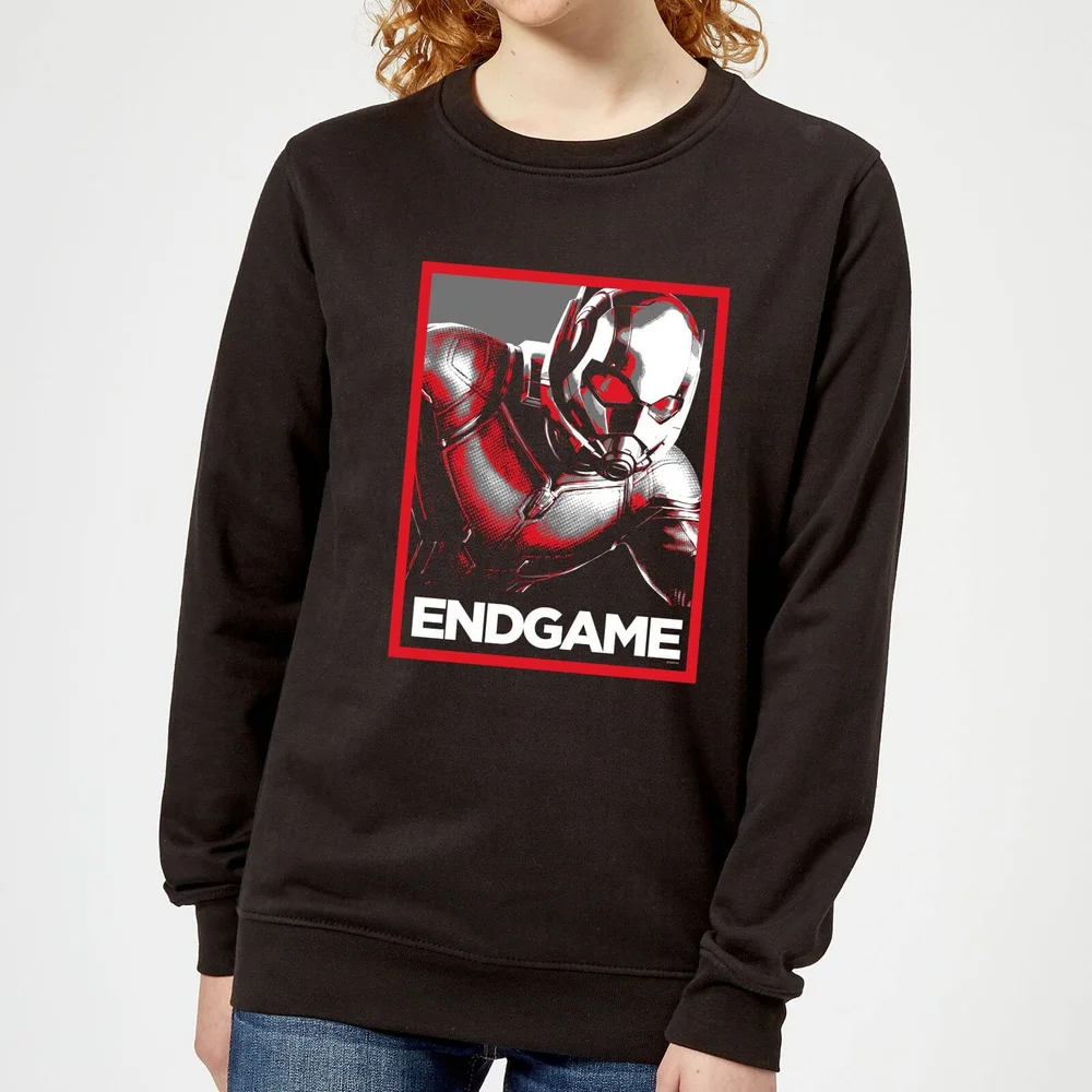 Avengers Endgame Ant-Man Poster Women's Sweatshirt - Black - XS Image 1