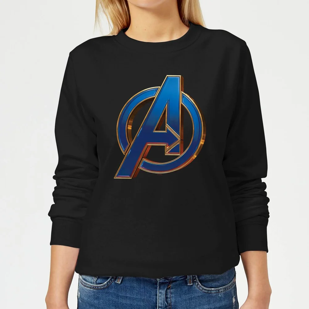 Sweat-shirt Avengers Endgame Heroic Logo - Femme - Noir - XS Image 1