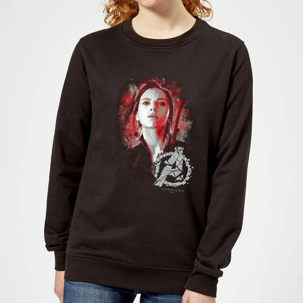 Sweat-shirt Avengers Endgame - Widow Brushed - Femme - Noir - XS Image 1