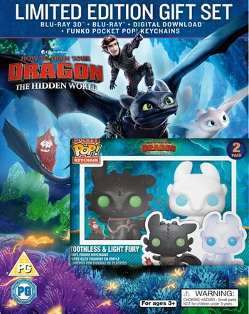 How to Train Your Dragon - The Hidden World Limited Edition Gift Set (Blu-ray + 3D Blu-ray + Digital Download)