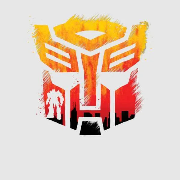 Transformers Autobot Symbol Men's T-Shirt - Grey