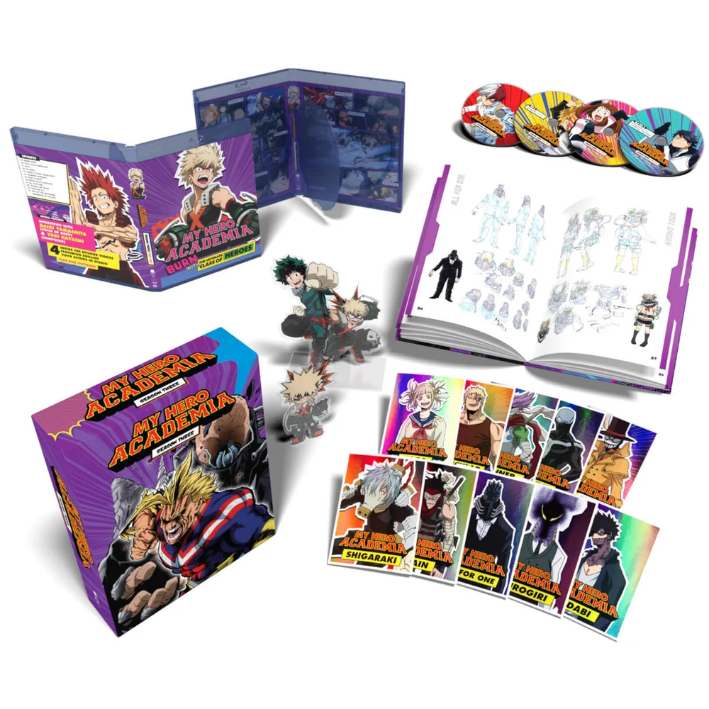 My Hero Academia : Saison 3 Première partie - Edition Collector Limitée Double Format Image 1