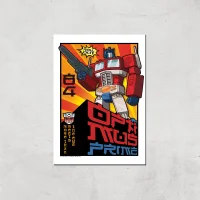 Transformers Roll Out Poster Art Print