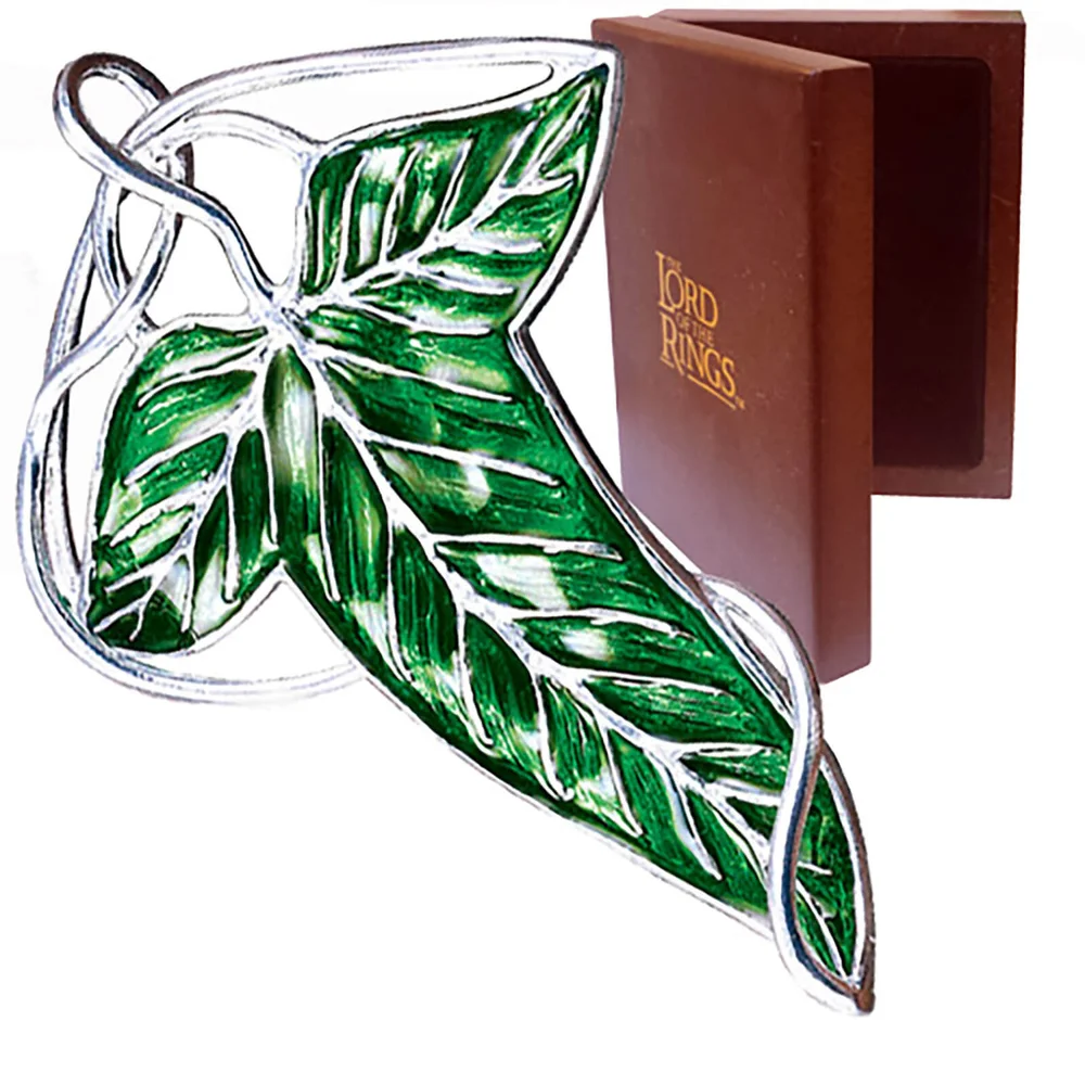 Lord of the Rings Elven Leaf Brooch Replica Image 1