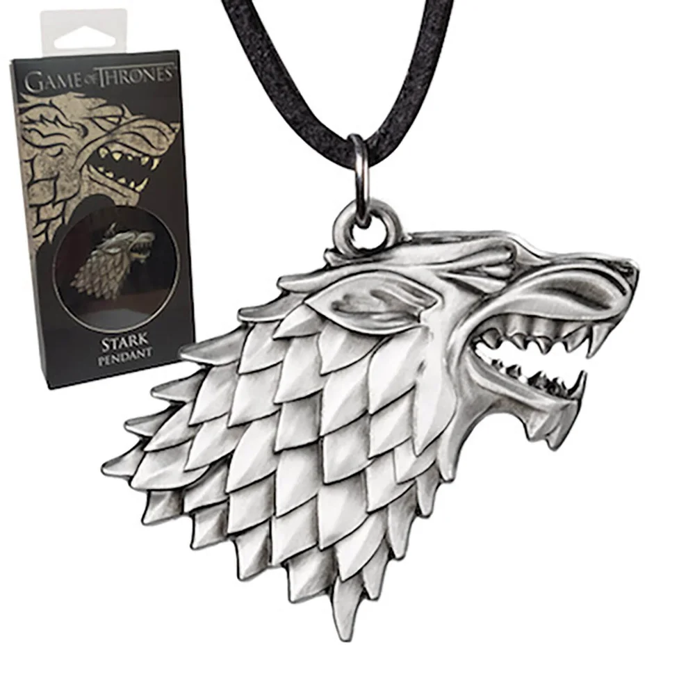 Game of Thrones – Pendentif de l’emblème de la Maison Stark Image 1