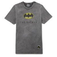 80 ans de Batman - T-shirt Logo - Acid Wash - undefined undefined