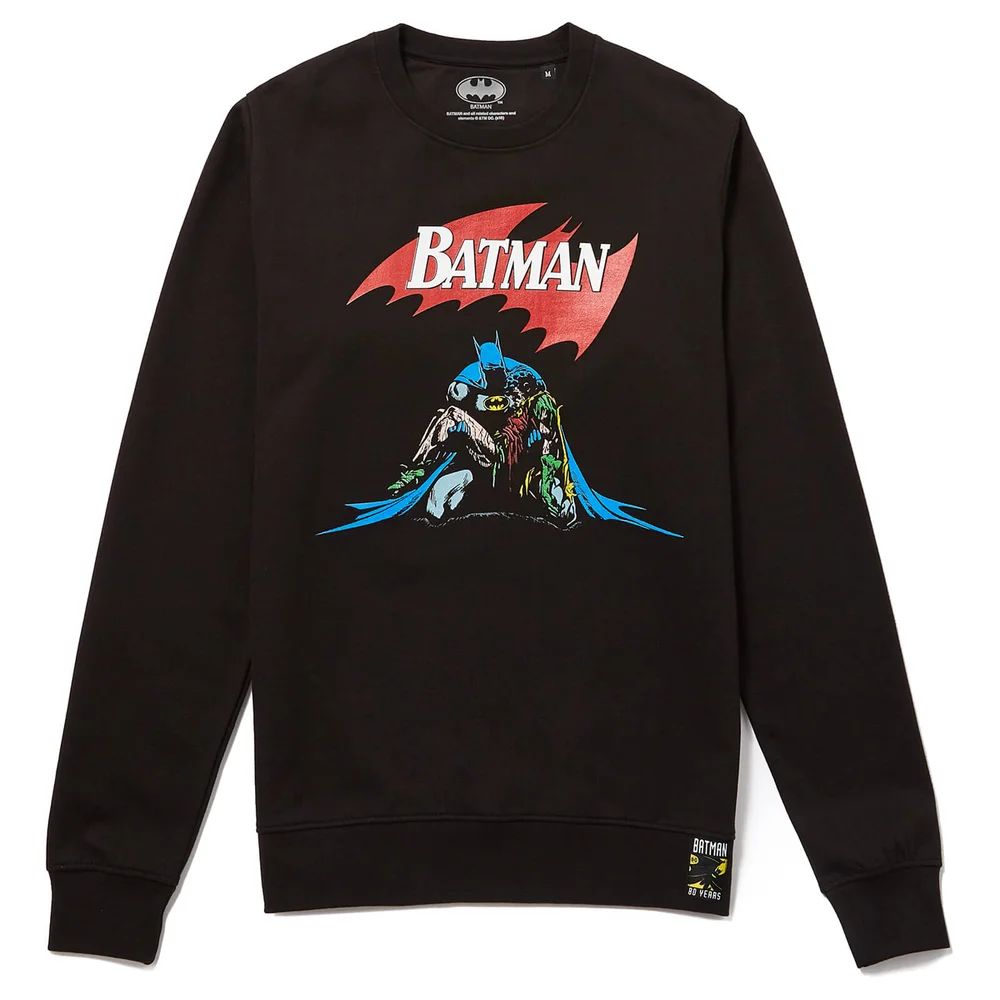 80 ans de Batman - Sweat-shirt Mort - Noir - S Image 1