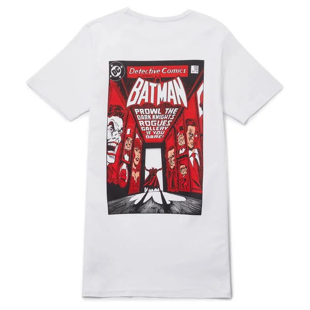 80 ans de Batman - T-shirt galerie d'ennemis - Blanc