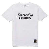 80 ans de Batman - T-shirt Detective Comics - Blanc - undefined undefined