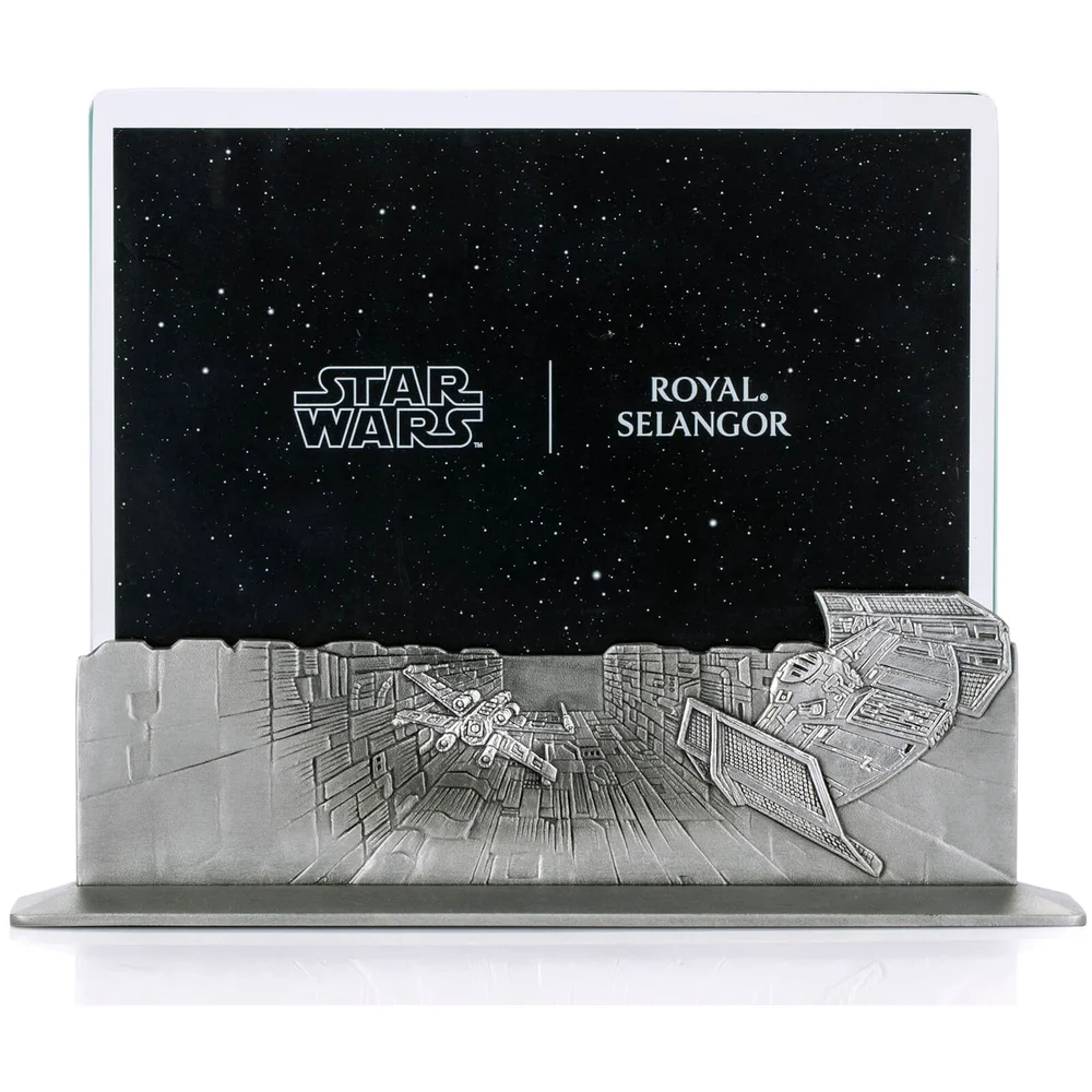 Cadre photo Royal Selangor Star Wars Trench Assault en étain 4R 15 cm Image 1