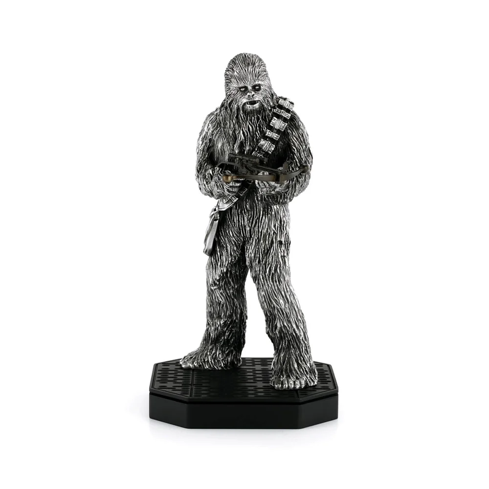 Figurine Chewbacca en étain Édition Limitée Star Wars - 23.5cm - Royal Selangor Image 1