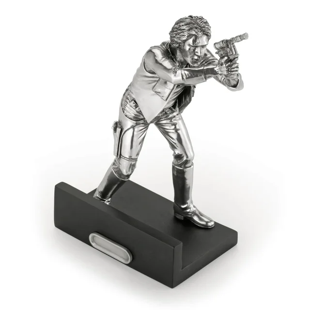 Royal Selangor Star Wars Han Solo Figurine en étain 21 cm (Edition Limitée à 5000 Pieces)