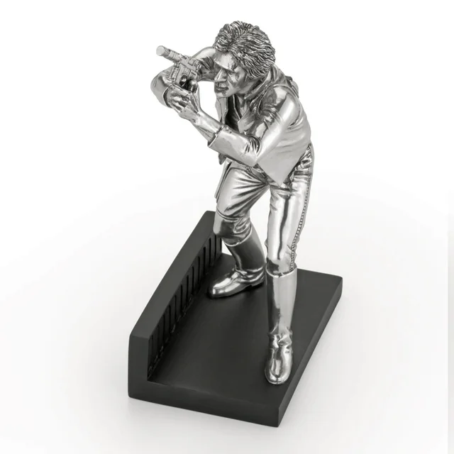 Royal Selangor Star Wars Han Solo Figurine en étain 21 cm (Edition Limitée à 5000 Pieces)