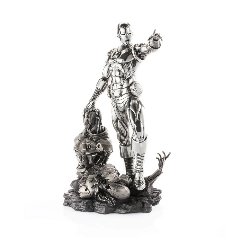 Royal Selangor Marvel Iron Man et Ultron Edition limitée Figurine en étain 36 cm Image 1