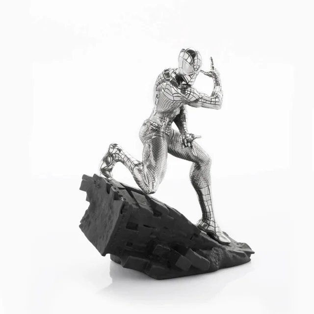 Royal Selangor Marvel Spider-Man 'Webslinger' Figurine en étain 12 cm