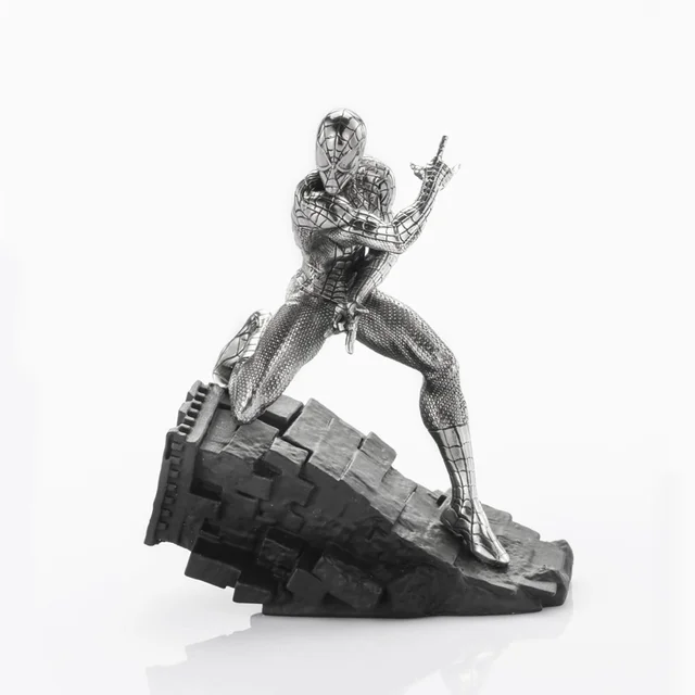 Royal Selangor Marvel Spider-Man 'Webslinger' Figurine en étain 12 cm
