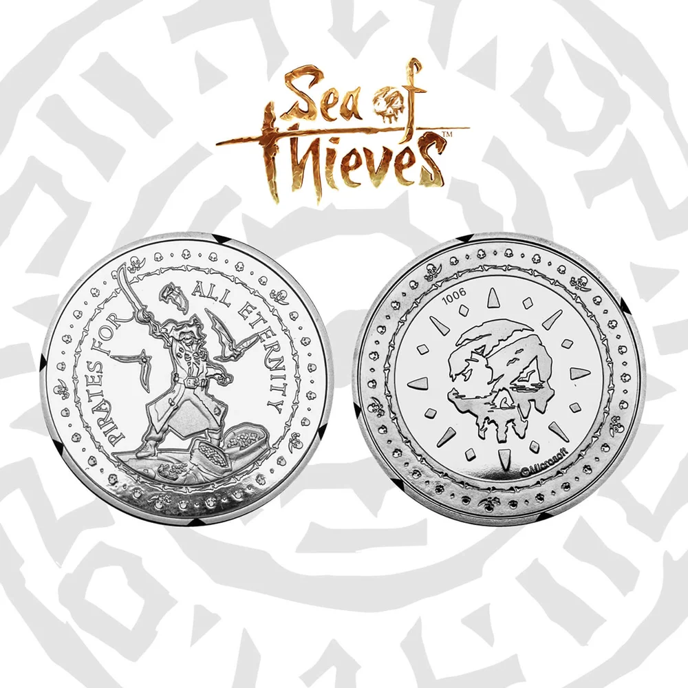 Sea of Thieves A Pirate for all Eternity Collector's Limited Edition Coin: Silver Variant Image 1