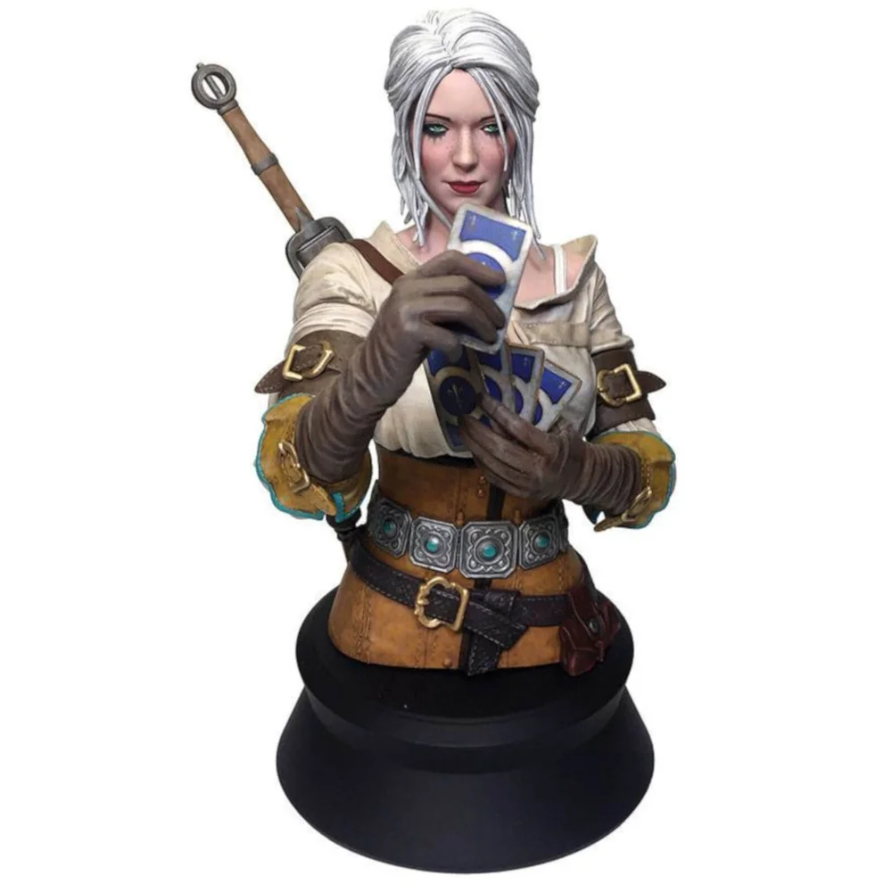 Dark Horse The Witcher 3 : Wild Hunt Ciri jouant au Gwent Buste Image 1
