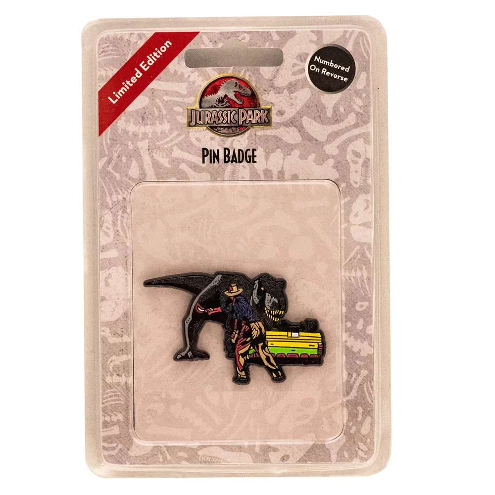 Jurassic Park Limited Edition Enamel Pin Badge Image 1